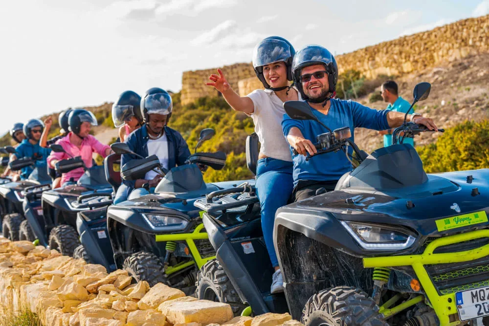 Gozo quad-tour reference photograph from Yippee Malta