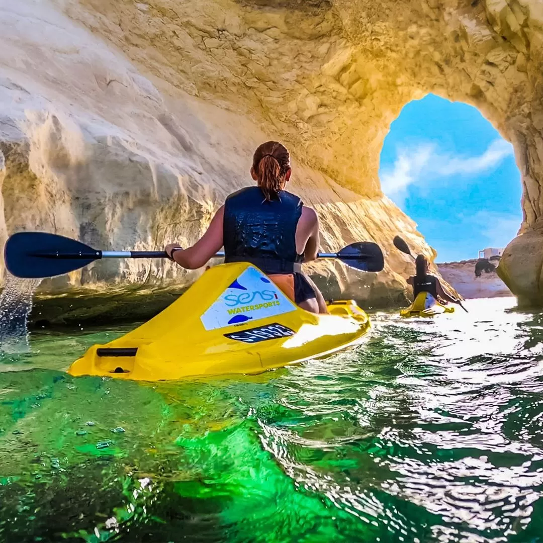 Explore the day with a nice kayak experience.